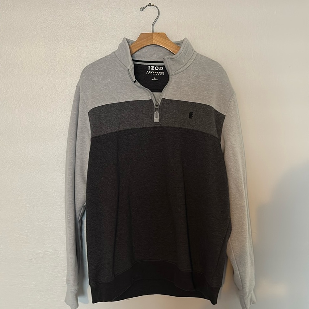 IZOD Grey Pullover